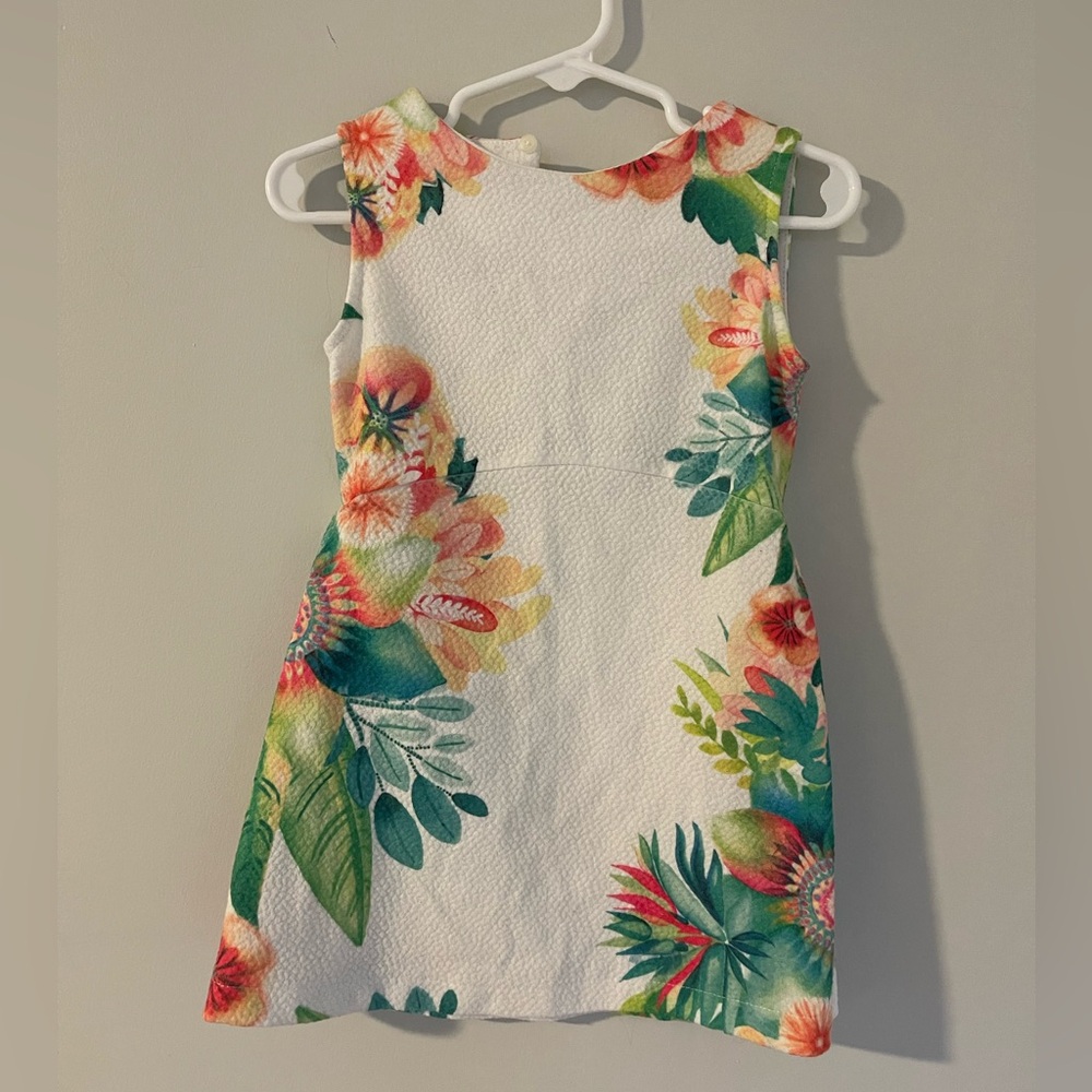 ZARA Floral Sleeveless Kids Dress